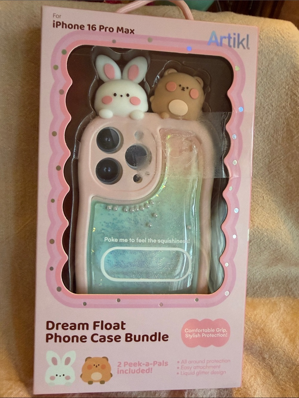 NIB~ Dream Float Phone Case  for iPhone 16 Pro Max